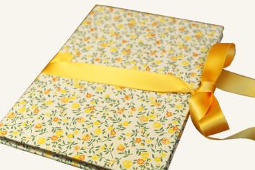 "Vroni" leporello, orange yellow